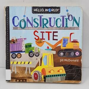 Board Book - Kids Book - Construction Site